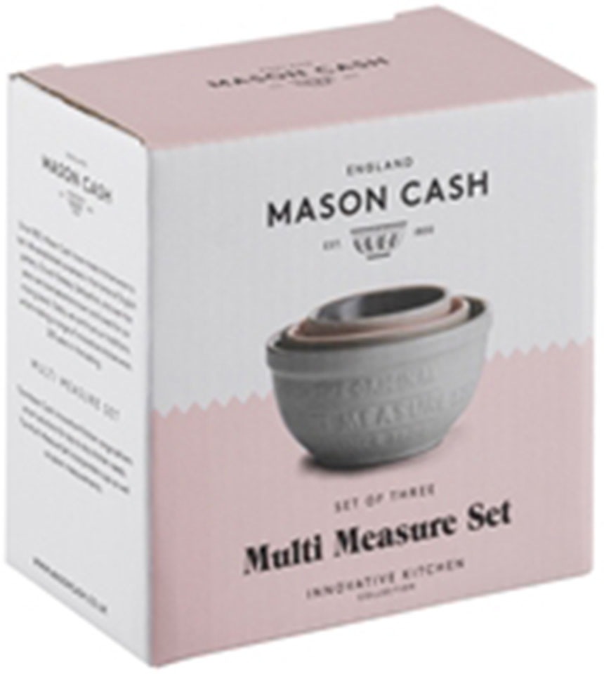 Mason Cash Schüssel, 3 tlg., aus Steingut, (Messbecher-Set), für 1 CUP, 1/2 günstig online kaufen