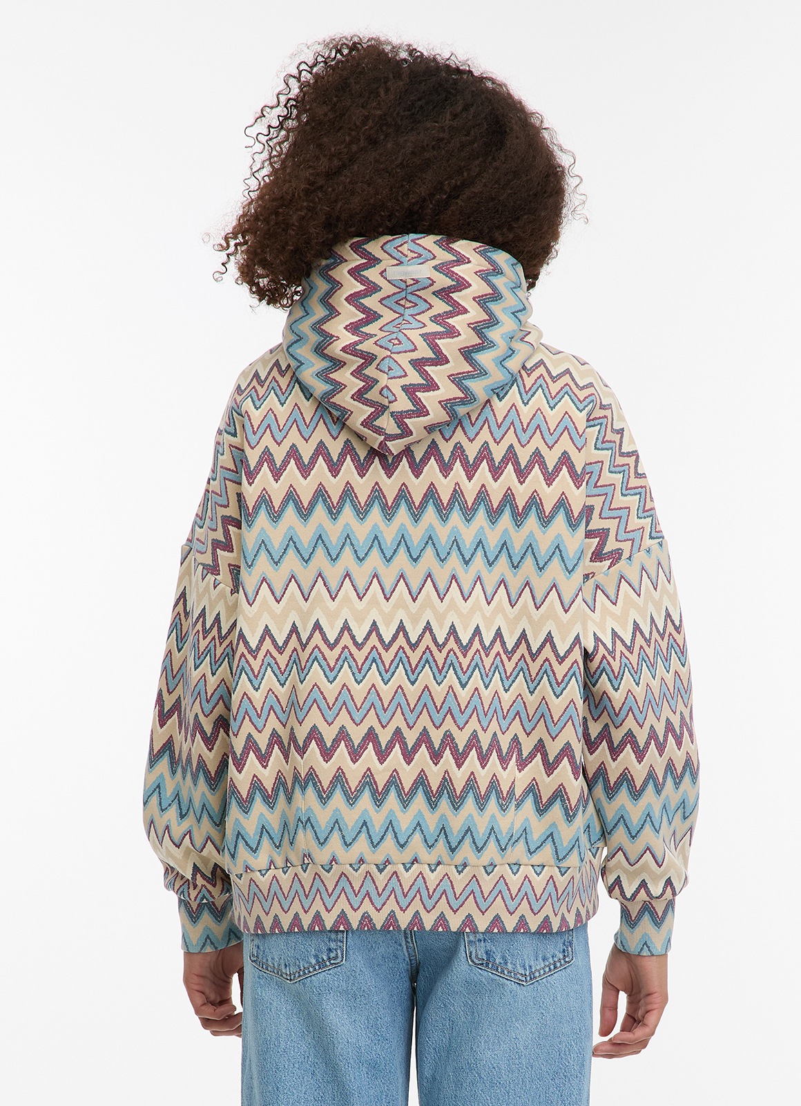 Ragwear Sweatshirt »PIRITA PRINT«, mit Rundhalsausschnitt, aus Baumwolle und Polyester, Regular Fit
