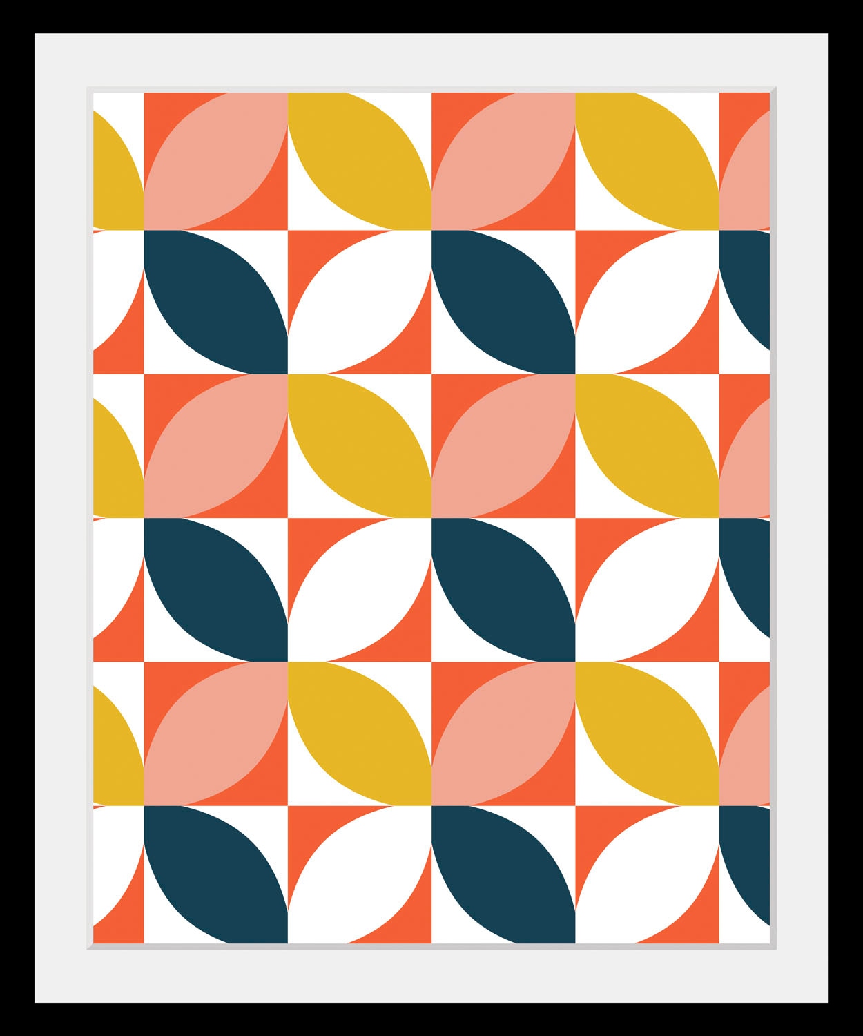 queence Bild »Samuel« Abstrakt | Figuren | Gemälde | Kunst 1 Stk. tlg. HD Premium Poster-Druck inkl. Holzrahmen