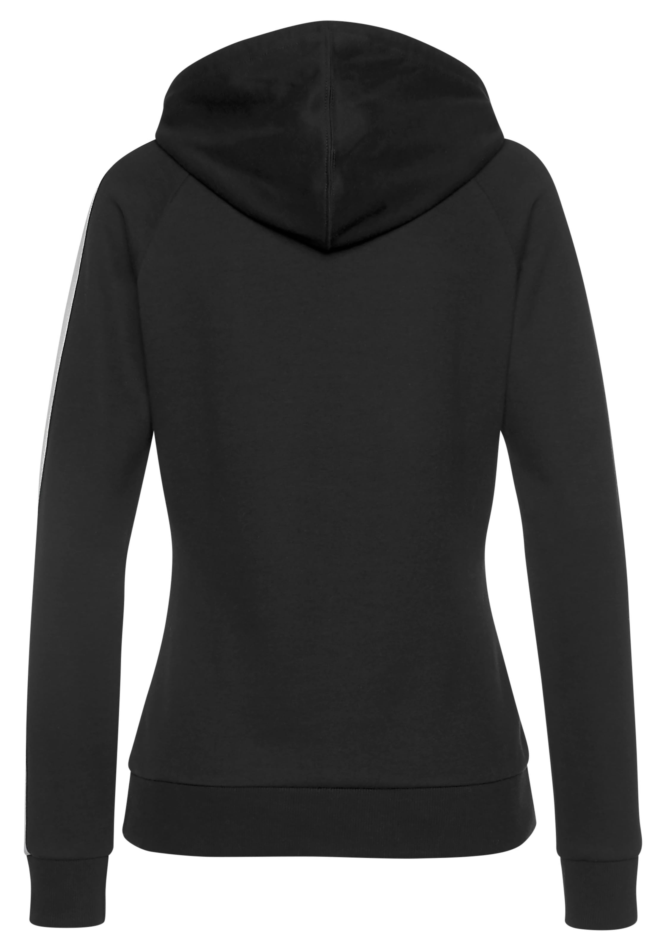 Bench. Loungewear Kapuzensweatshirt, mit Seitenstreifen und Kängurutasche, Loungewear