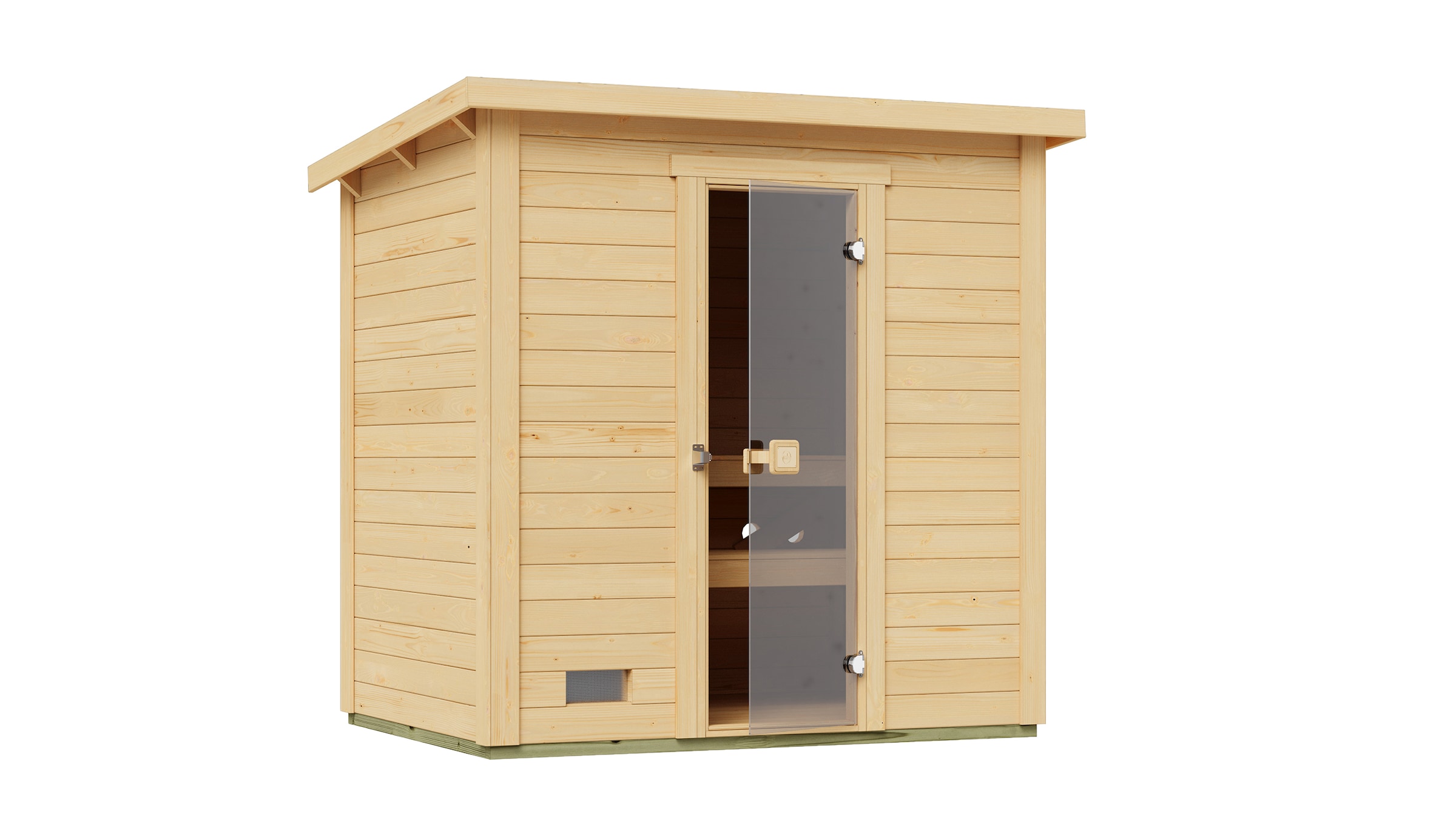 weka Saunahaus »Kaapi 2« Blockbohlen aus Fichtenholz