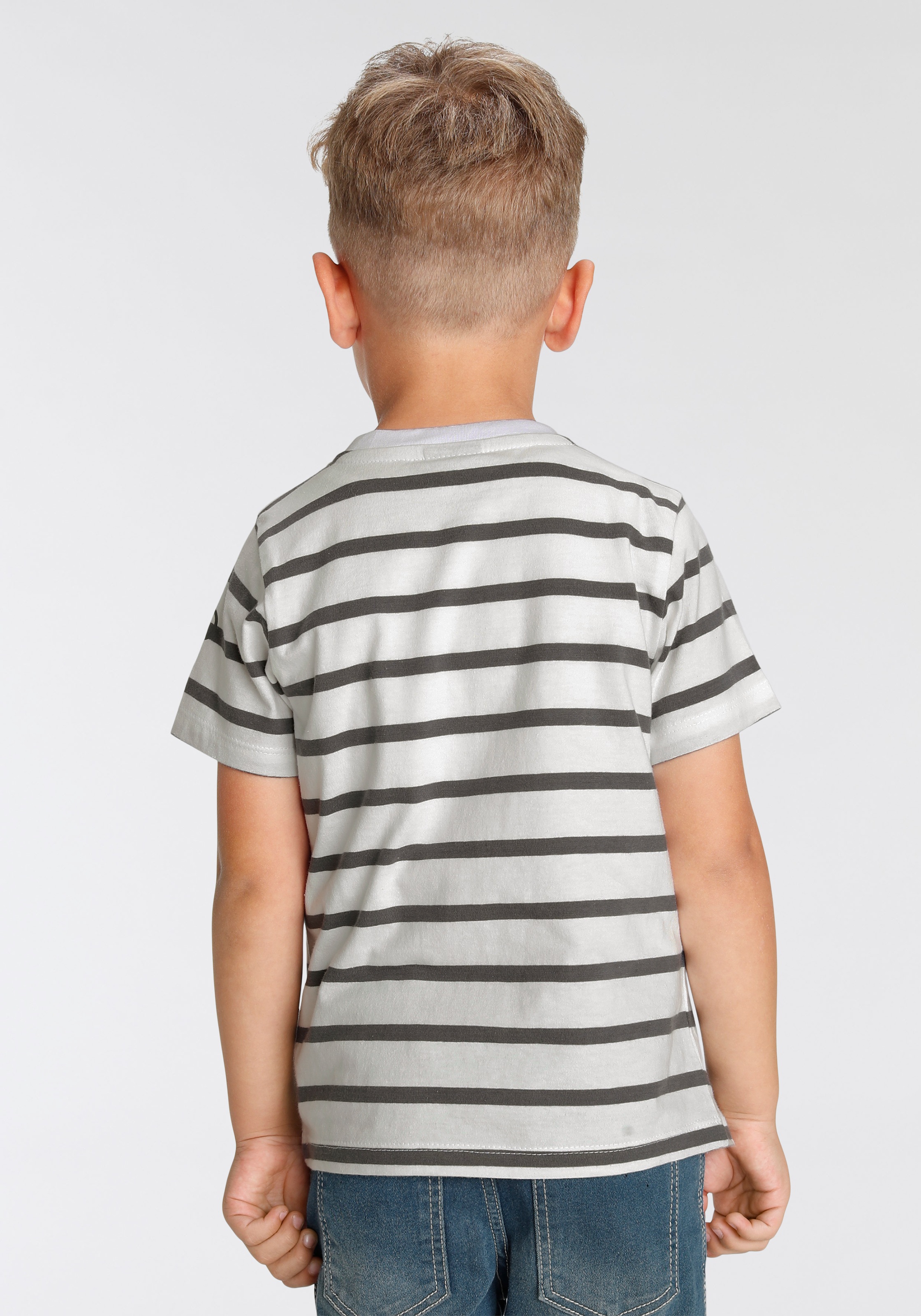 T-Shirt KIDSWORLD IS Sprücheshirts bestellen »TOMORROW (Packung, TOO tlg.), LATE«, 2 im Online-Shop