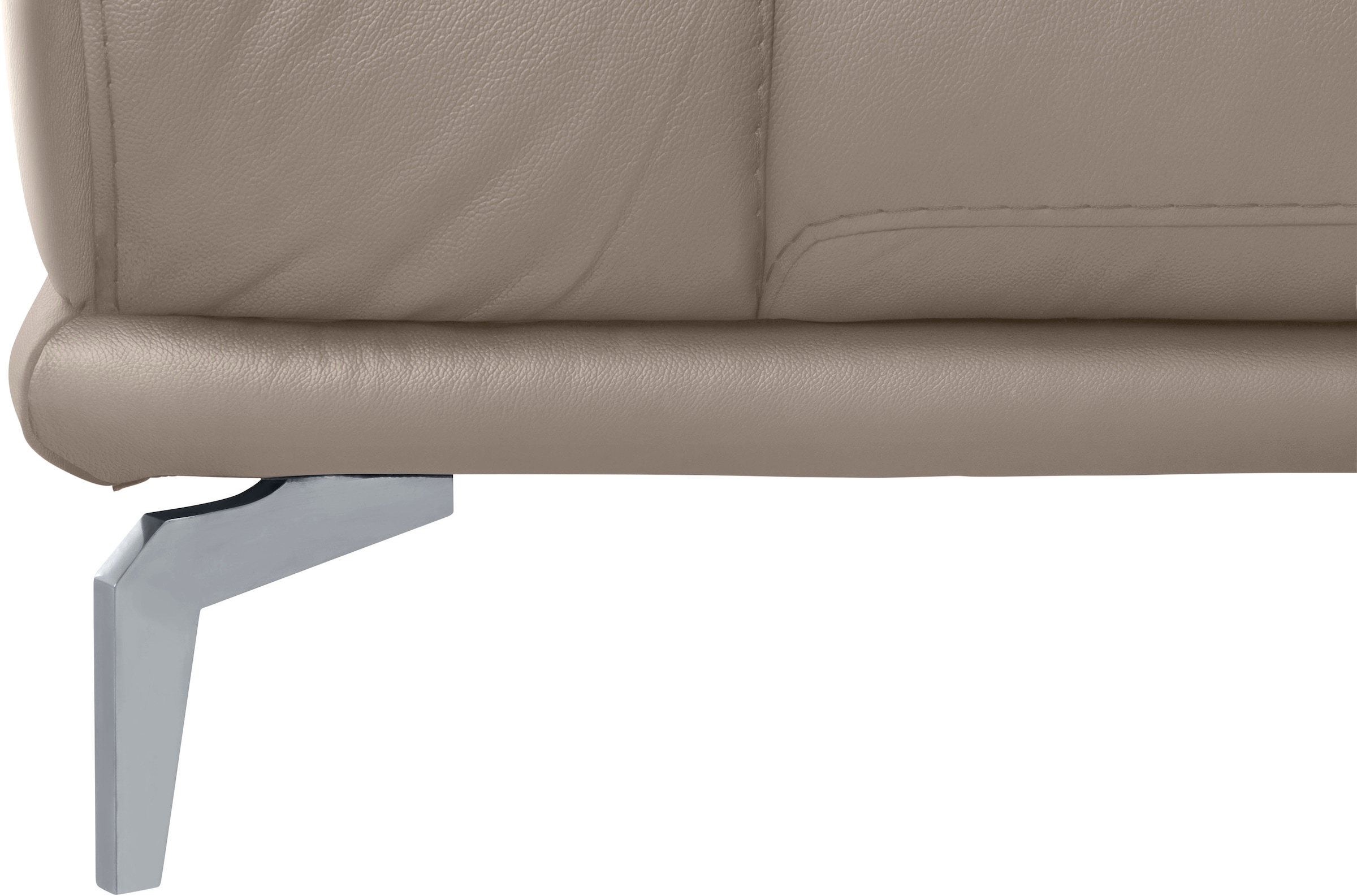 W.SCHILLIG 2-Sitzer »montanaa« mit Metallfüßen in Silber matt, Breite 192 cm