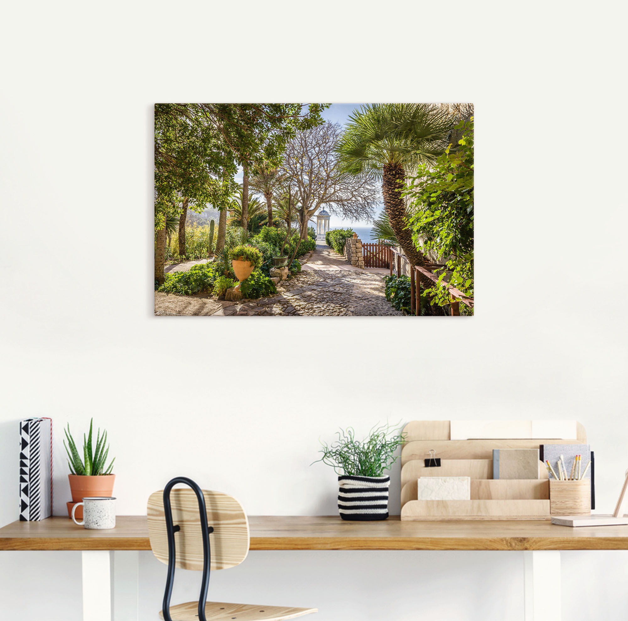 Artland Wandbild »Garten Son Marroig bei DeiÃ , Mallorca« Gartenbilder 1 St günstig online kaufen