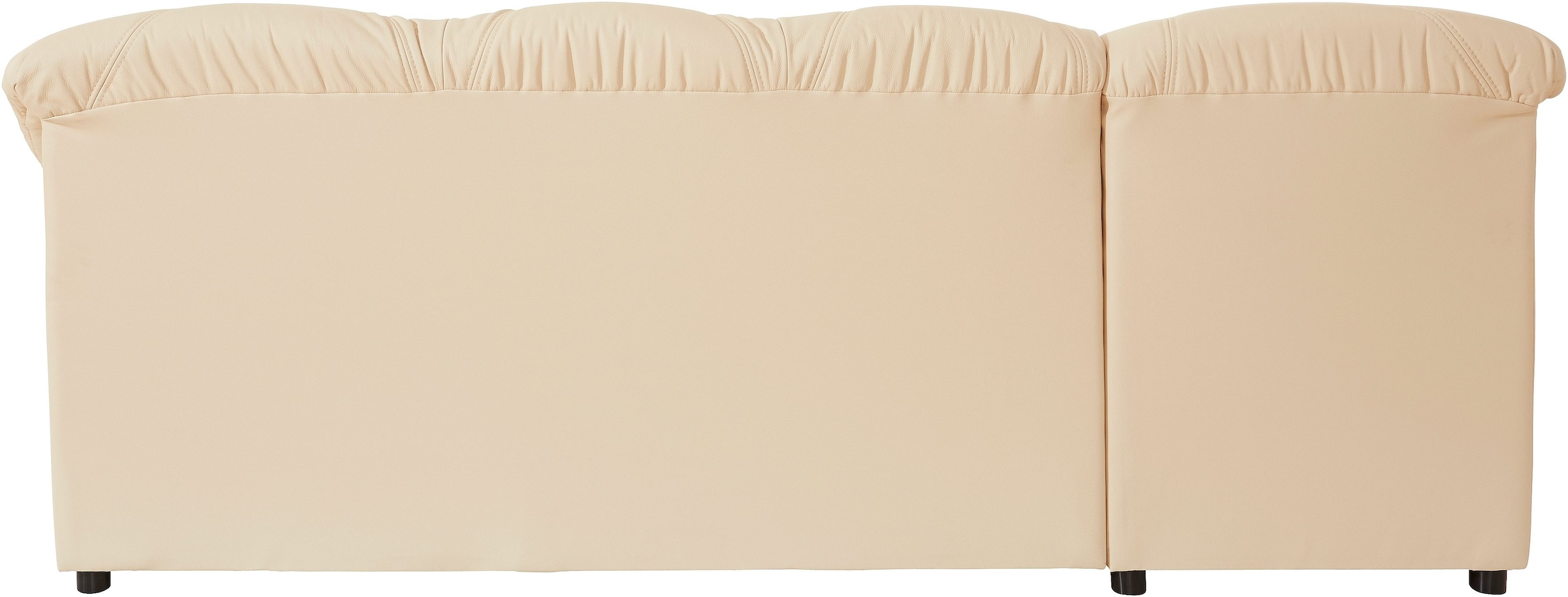 DOMO collection Ecksofa »Flores Schlafsofa, B/T/H: 233/142/86 cm, L-Form«, wahlweise mit Bettfunktion, wahlweise mit Federkern, auch in Leder