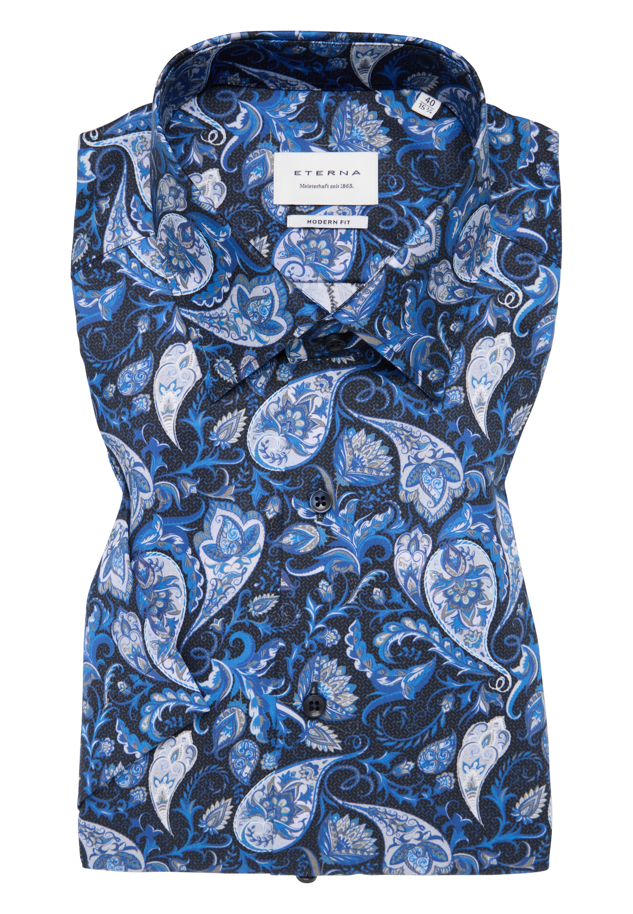 Eterna Kurzarmhemd »MODERN FIT« EASY IRON (bügelleicht)