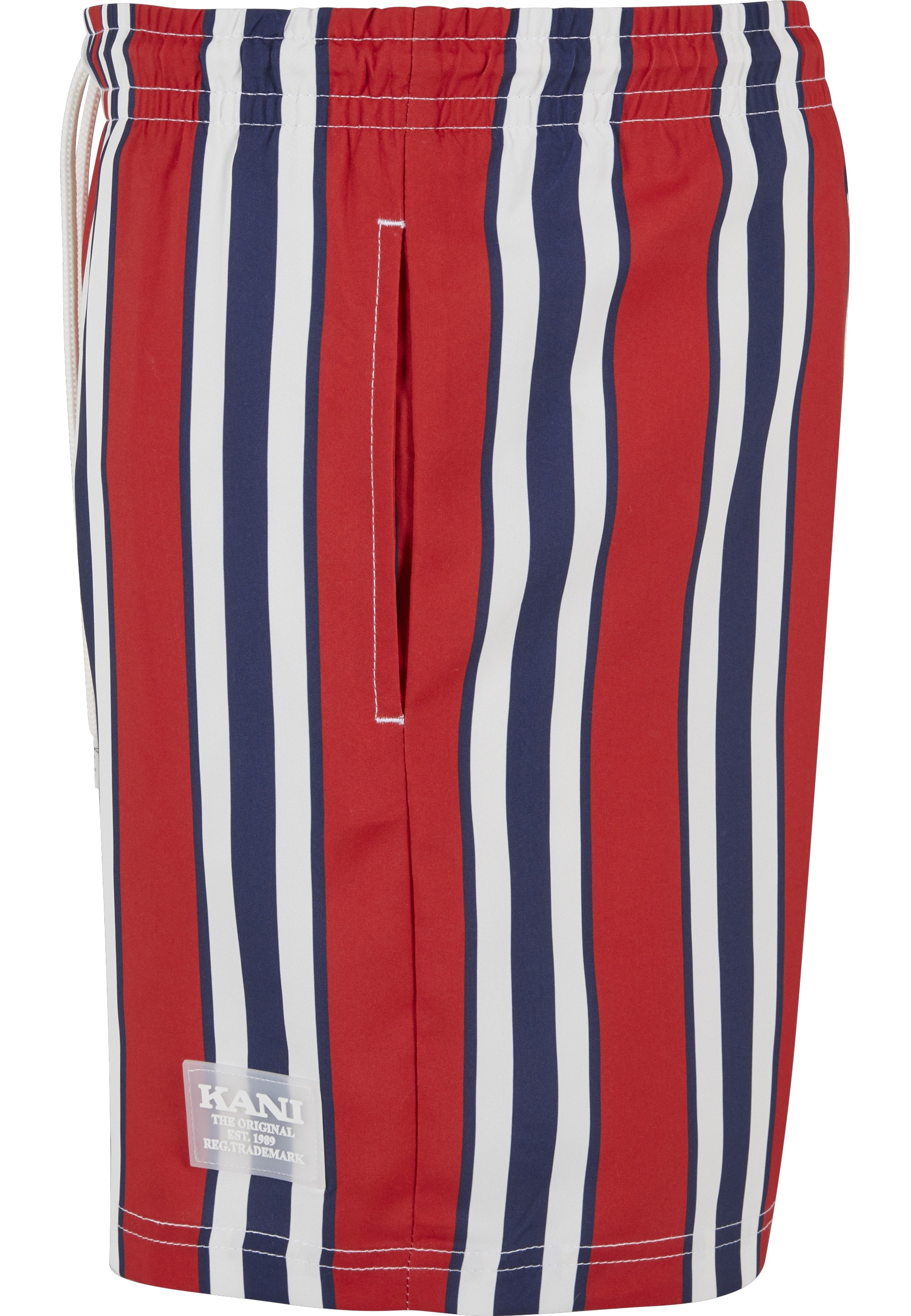 Karl Kani Badeshorts »Karl Kani Herren KM-SW013-051-1 Retro Striped Swim Shorts«