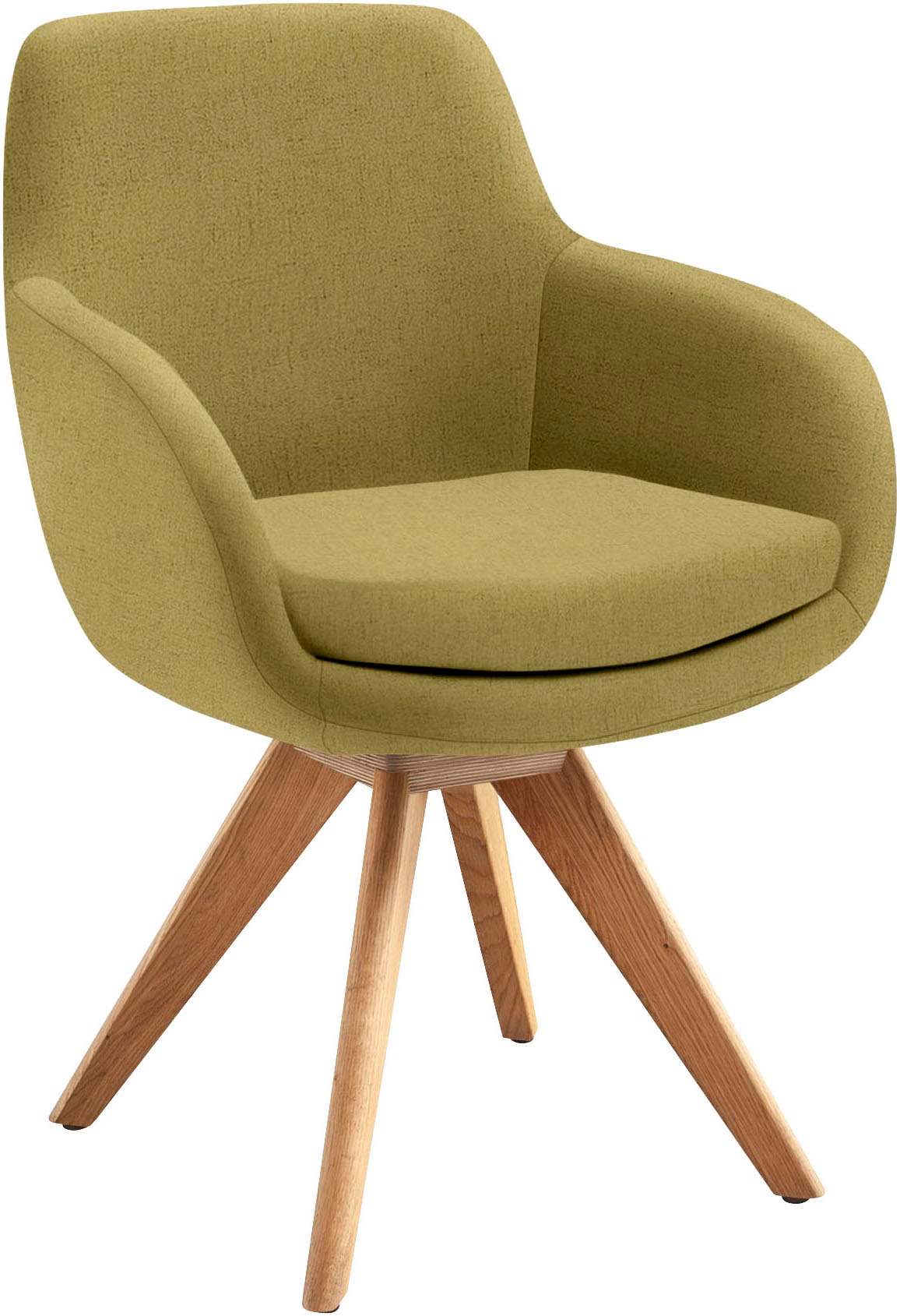 Musterring Esszimmerstuhl »Tavia« (Set;Sitzkissen) 2 Stk.Stativgestell Eich günstig online kaufen