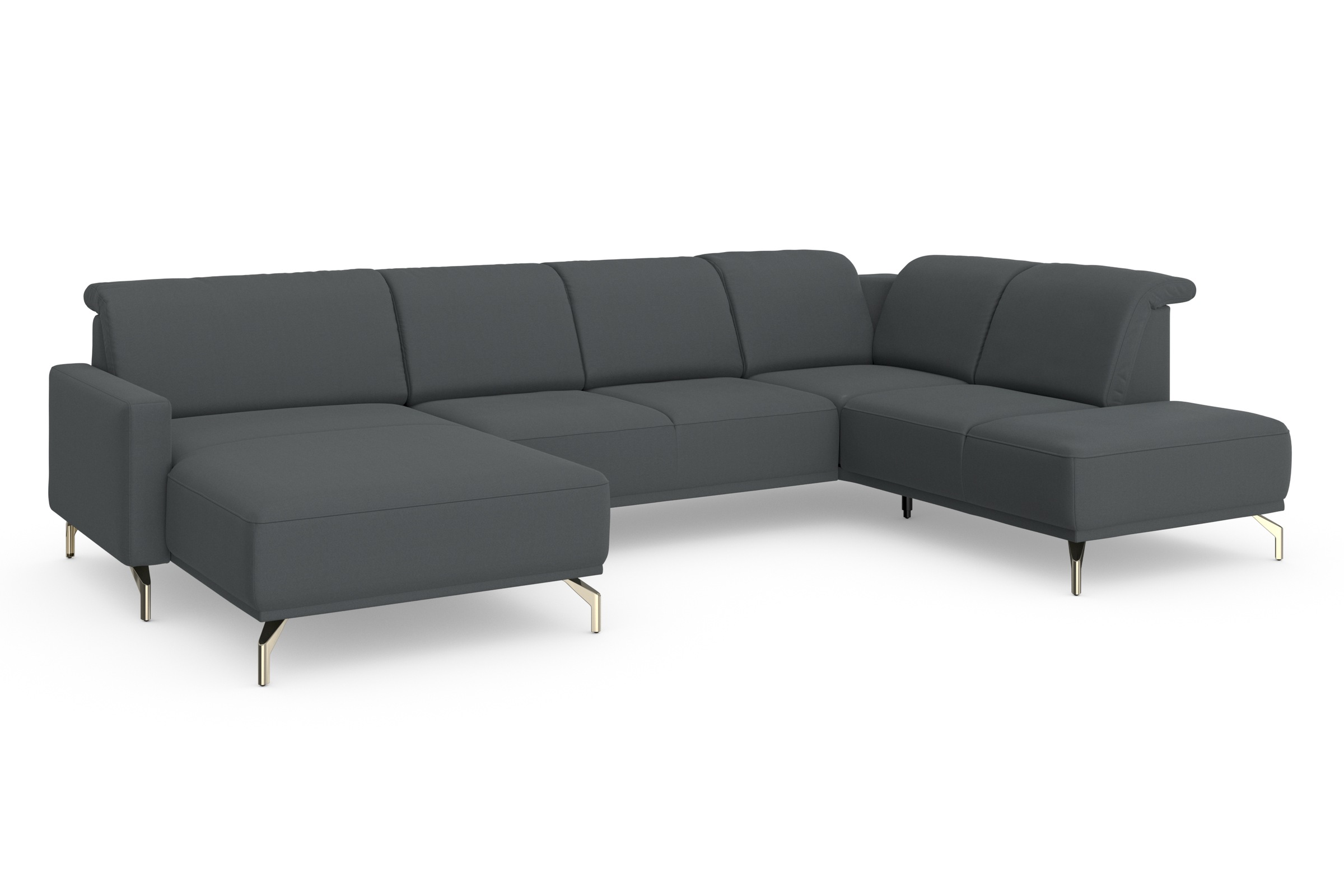 sit&more Wohnlandschaft »Bailando U-Form«, wahlweise mit Kopfteilverstellung und Vorziehsitz, motorisch