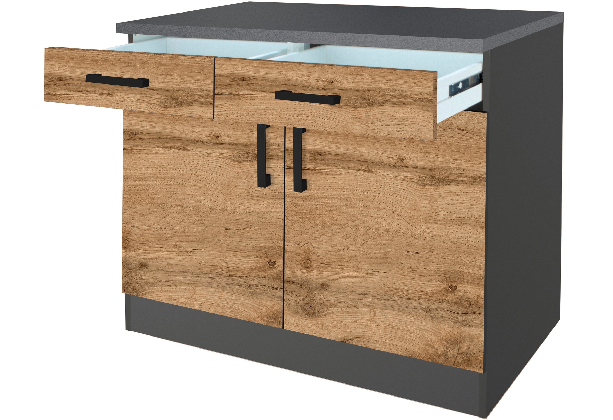 KOCHSTATION Unterschrank »KS-Toronto, Breite 100 cm«