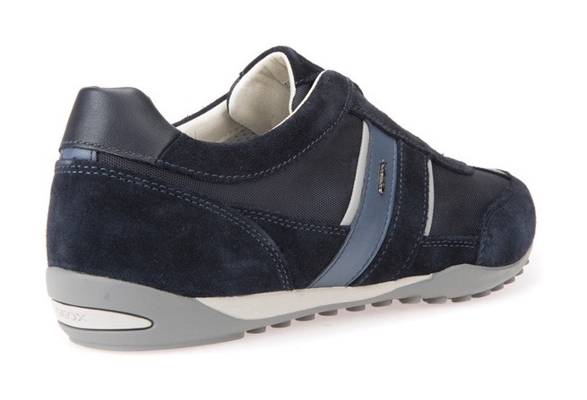 Geox Sneaker »U WELLS A«, Freizeitschuh, Schnürschuh mit Logoverzierung