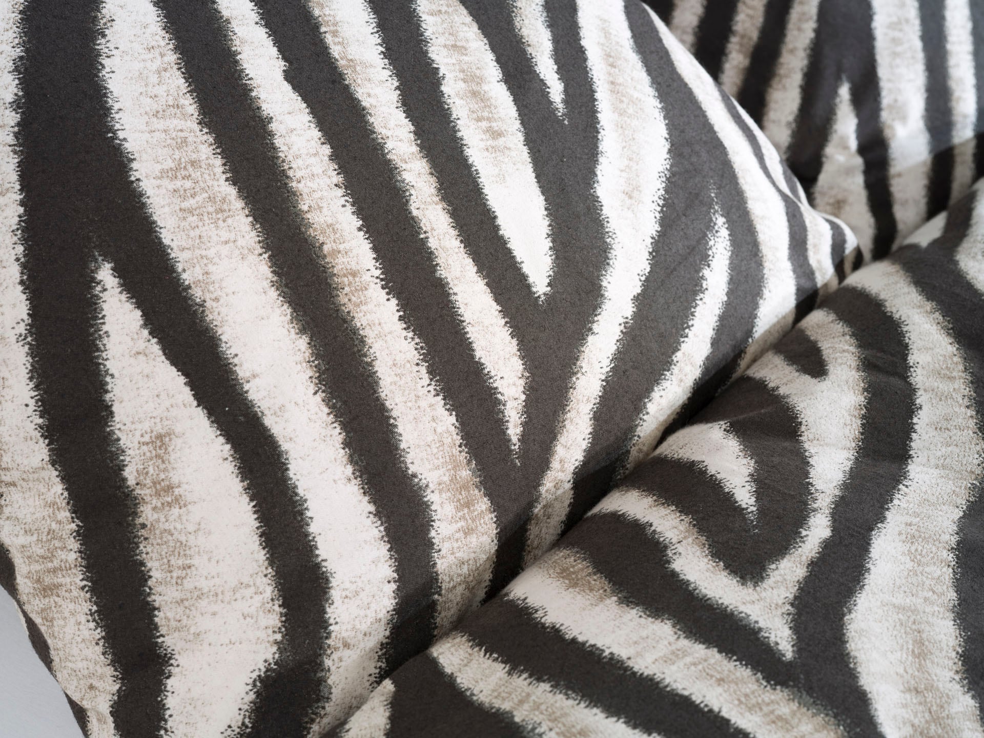 ZO HOME Bettwäsche »Zebrato« 1 Stk. tlg. Bettwäsche aus 100% Baumwolle, hochwertige Flanell