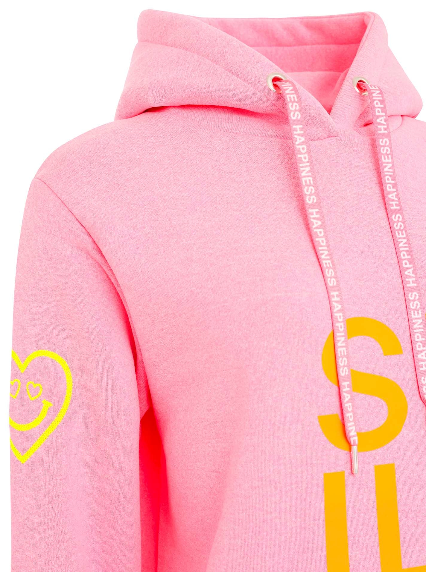 Zwillingsherz Hoodie »"Alissa"«, mit SMILE Print