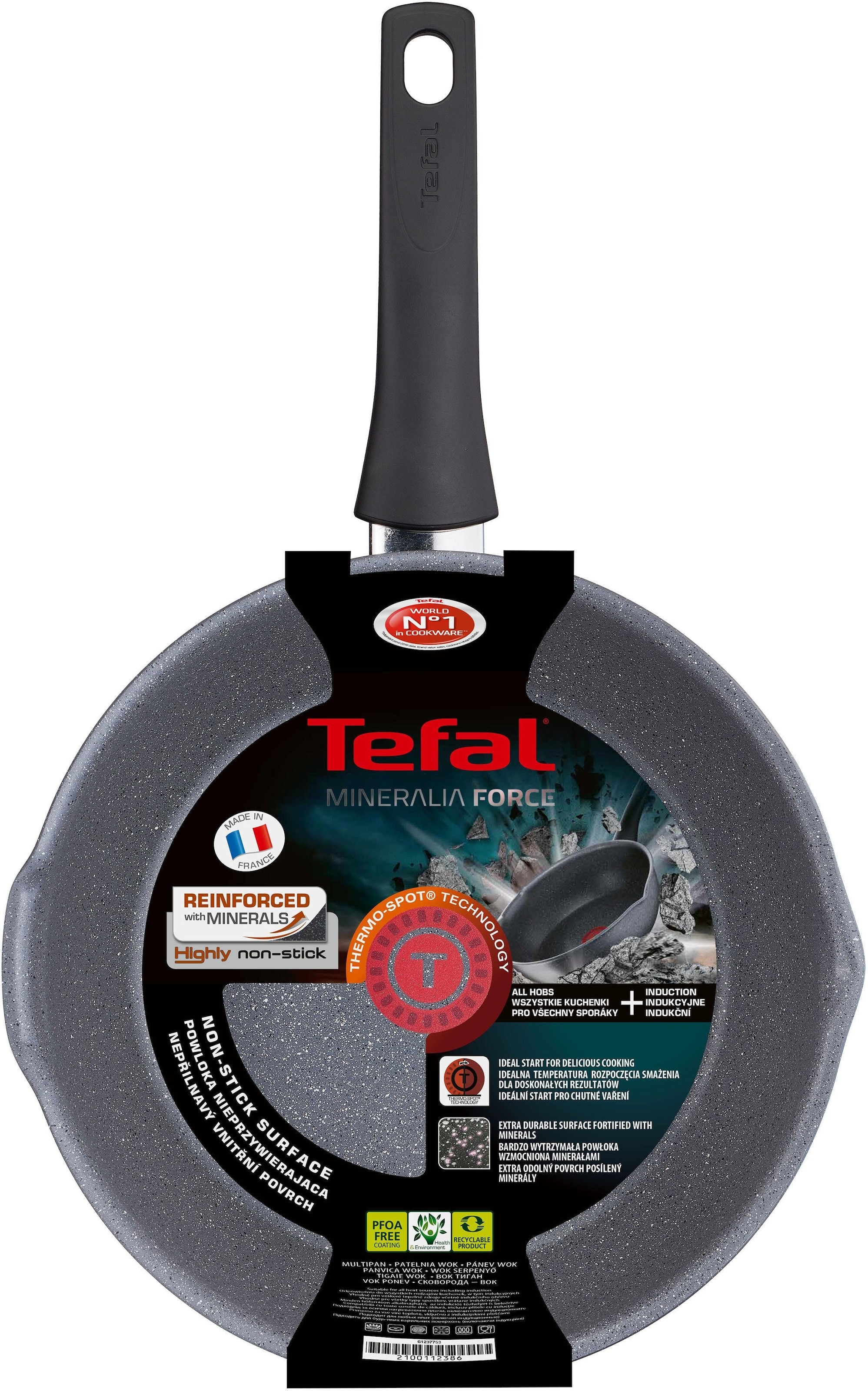 Tefal Bratpfanne »Mineralia Force«, Aluminium, tlg.), Induktion online kaufen (1 Multipfanne