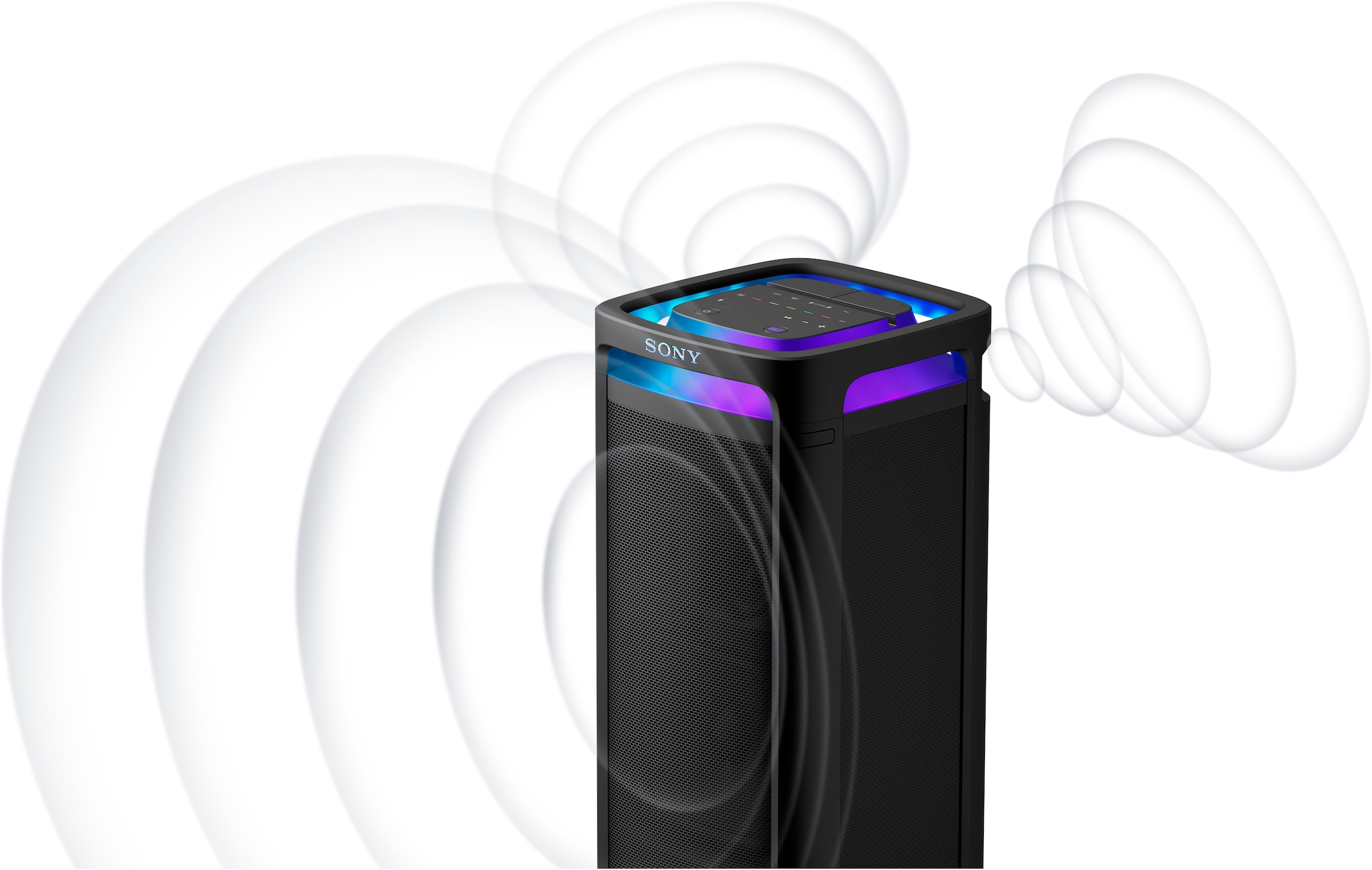 Sony Party-Lautsprecher »ULT Tower 9AC + ULT MIC1«, (Set)