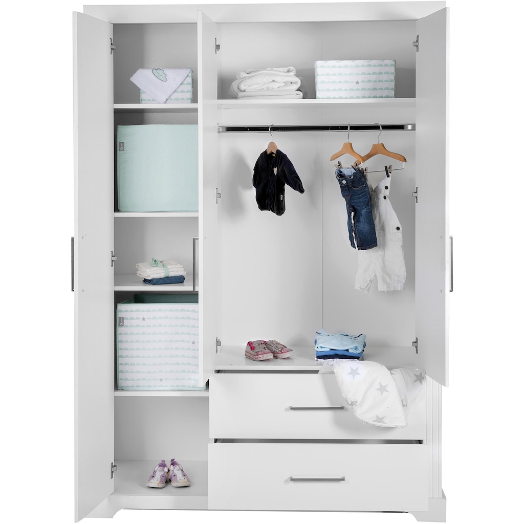 roba® Kleiderschrank »Maxi, 3-türig, Kinderkleiderschrank«