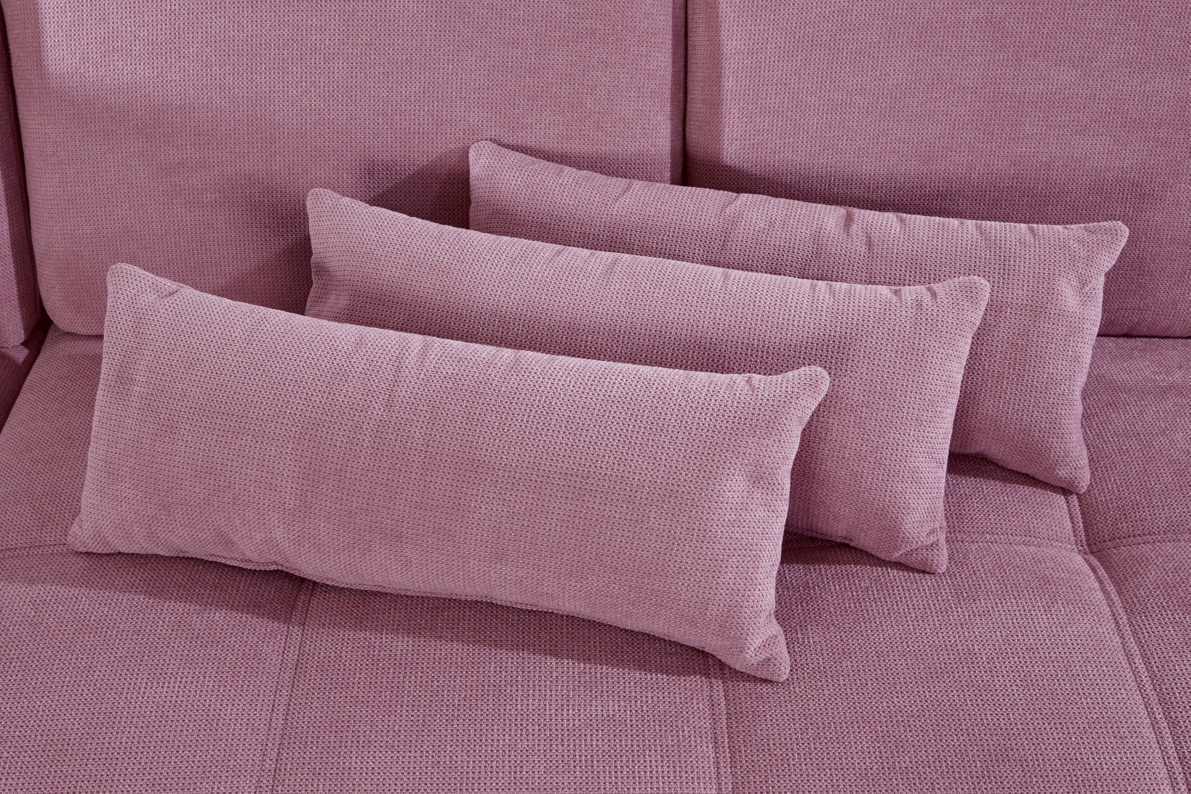 Places of Style Wohnlandschaft »Costello U-Form, mit Sitztiefenverstellung, Armteilverstellung und«, 3 Nierenkissen, optional Bettfunktion und Bettkasten