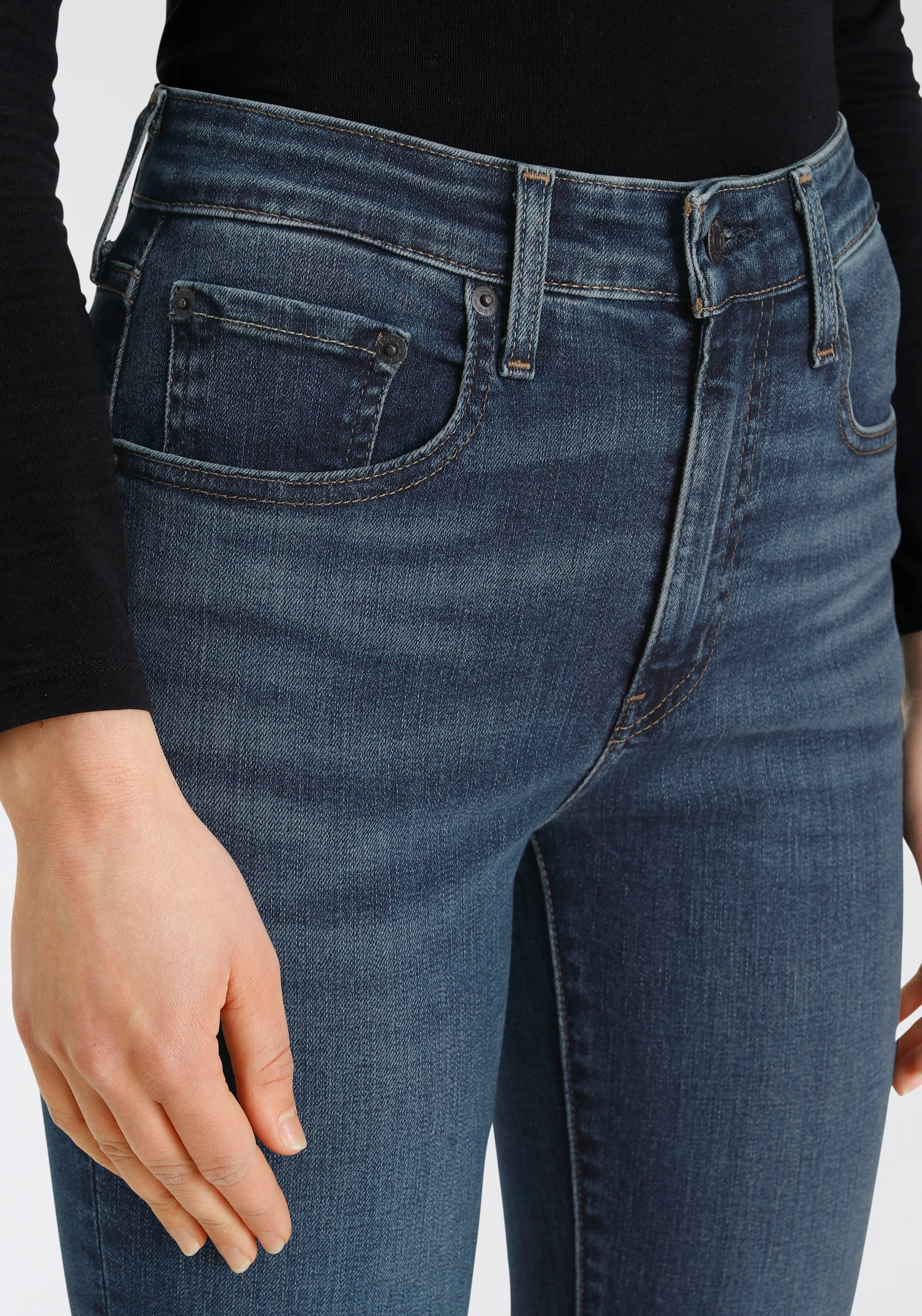 Levi's® Skinny-fit-Jeans »721 High rise skinny«, mit hohem Bund