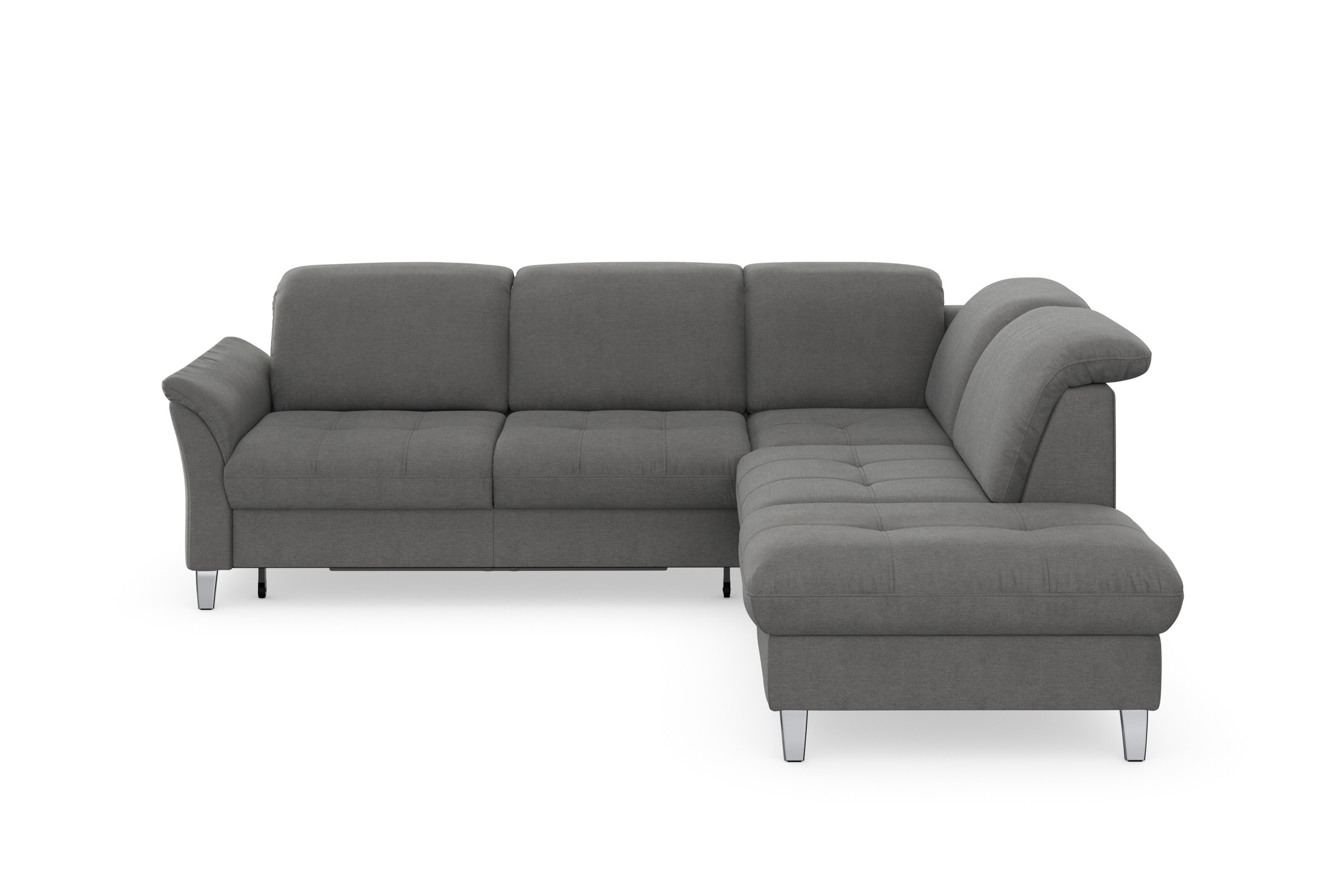 sit&more Ecksofa »Maggiore L-Form«, wahlweise mit Kopfteilverstellung, Bettfunktion und Stauraum