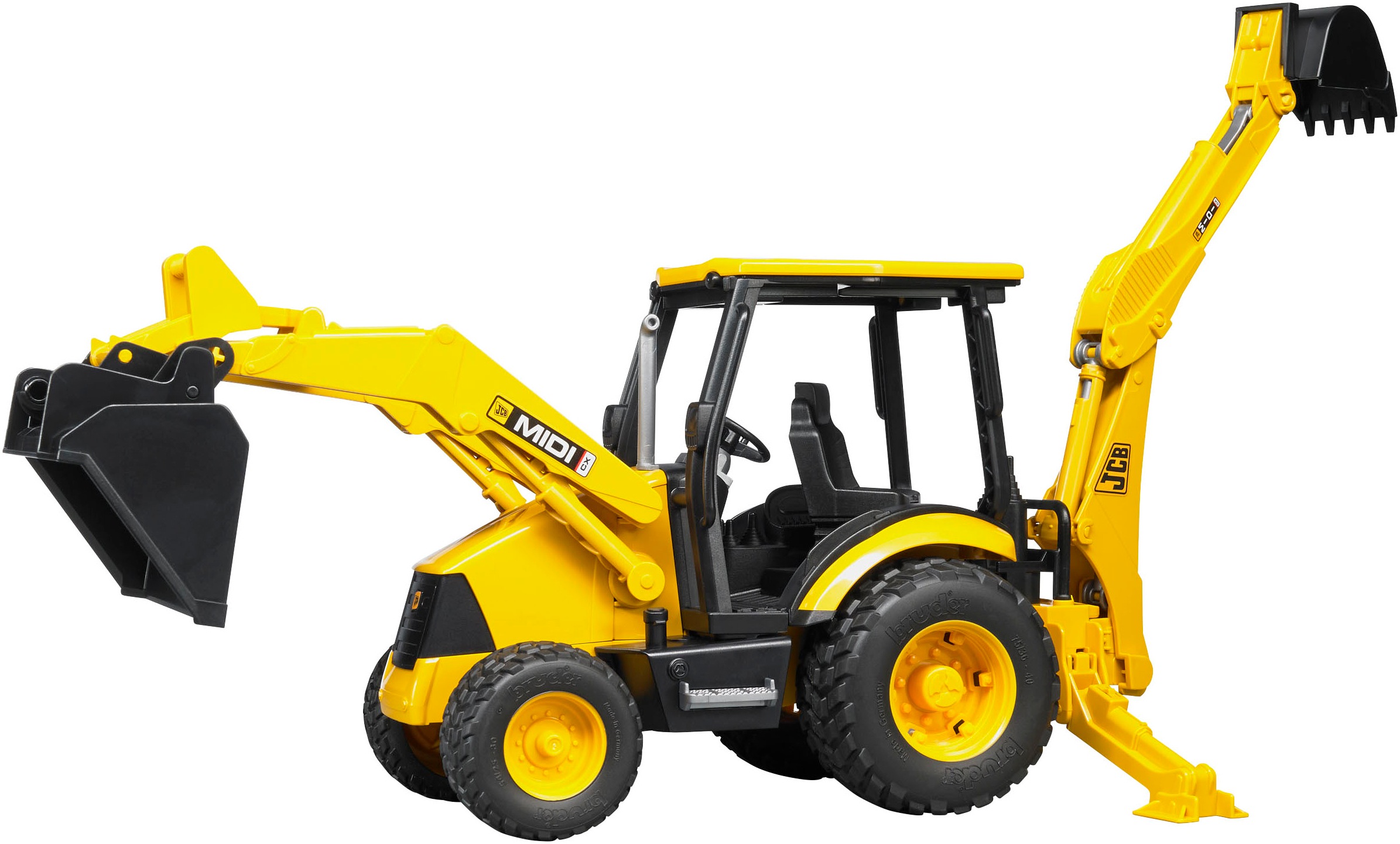 Bruder® Spielzeug-Bagger »JCB Midi CX Baggerlader (02427)«, Made in Europe