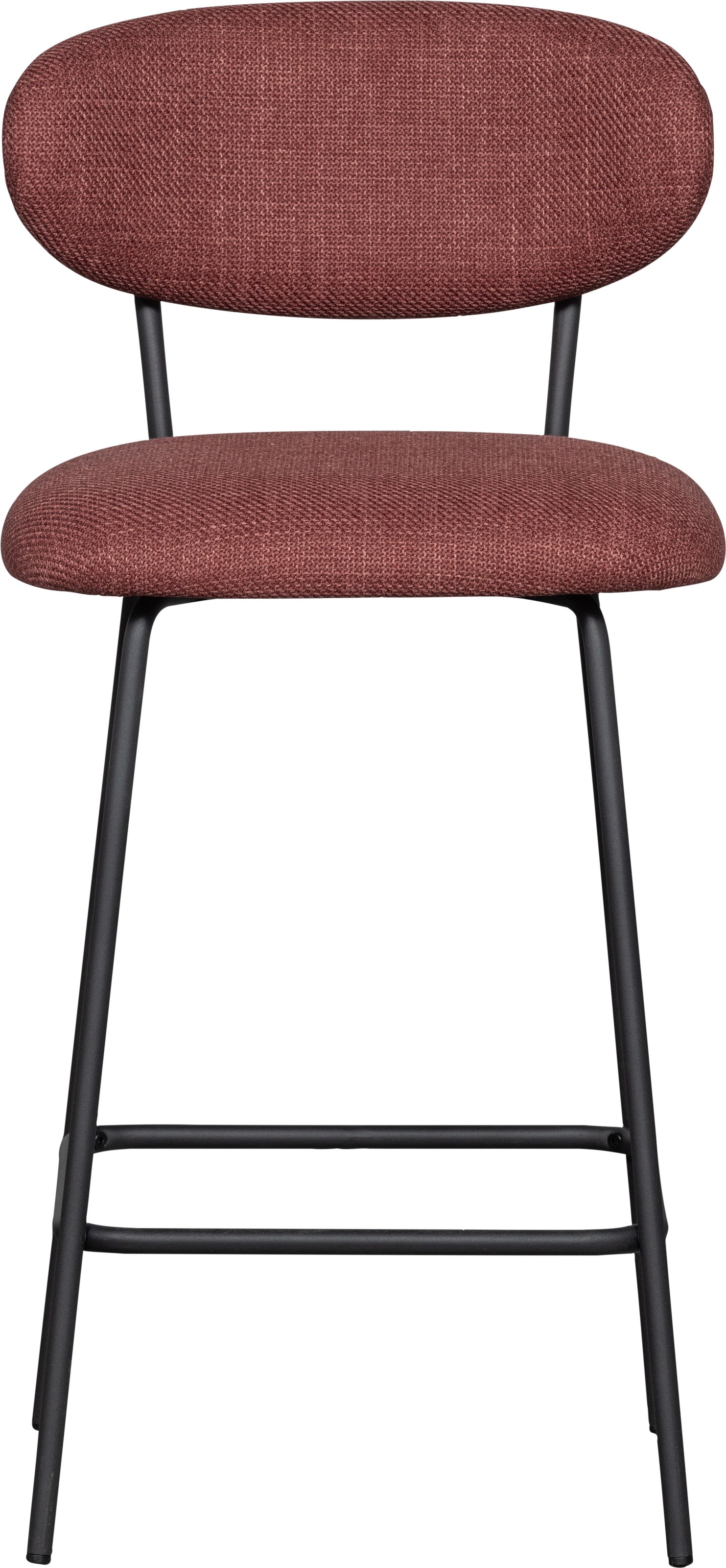 WOOOD Barhocker »Kjeld«, (2 St.), gepolstert mit gewebtem Stoff, Höhe 93 cm