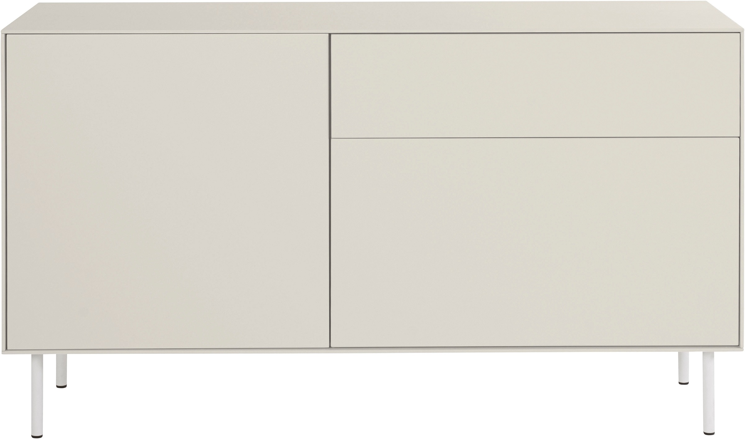 LeGer Home by Lena Gercke Lowboard »Essentials«, Breite: 127 cm, MDF lackiert, Push-to-open-Funktion