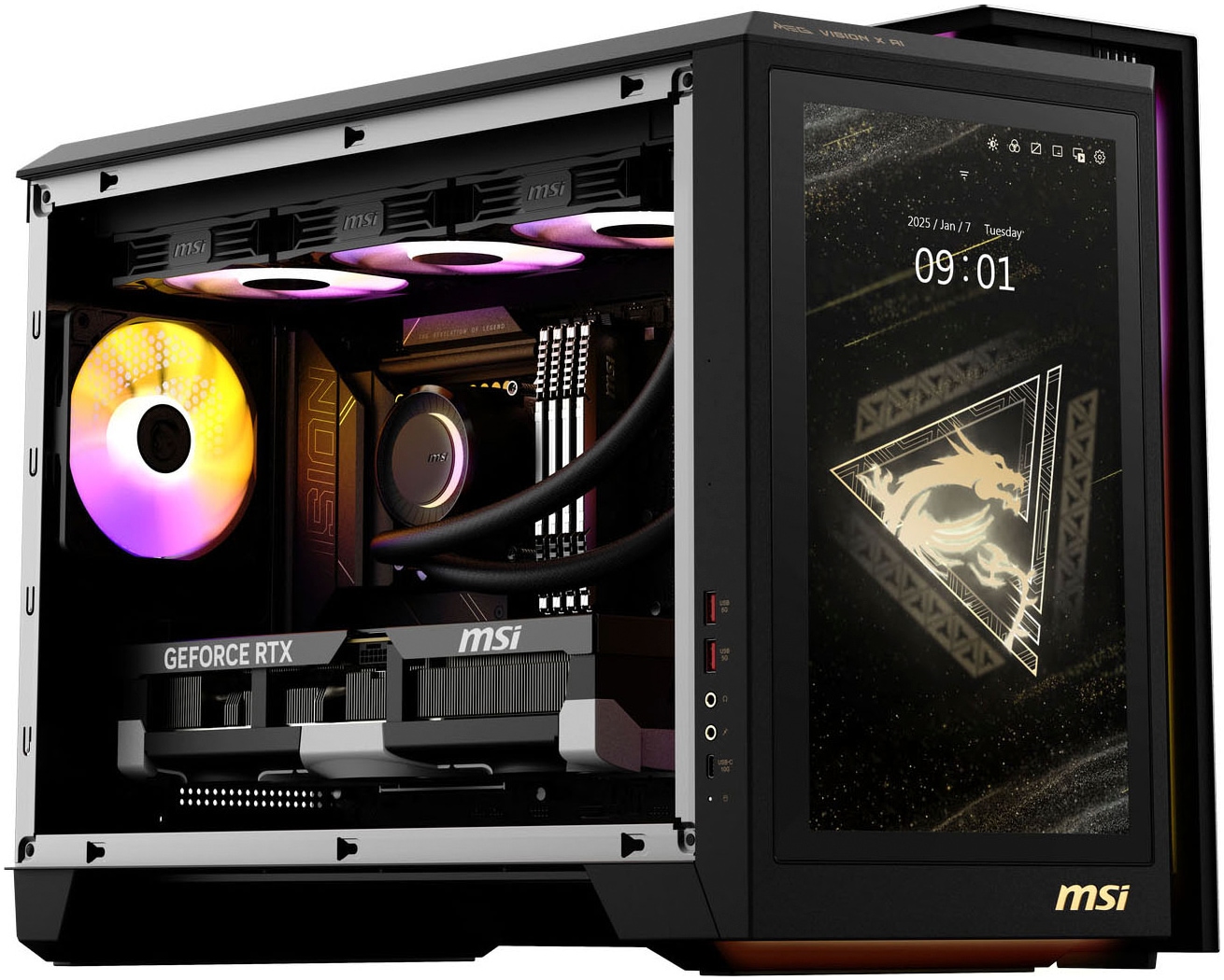 MSI Gaming-PC »MEG Vision X AI 2NVZ9-233DE«