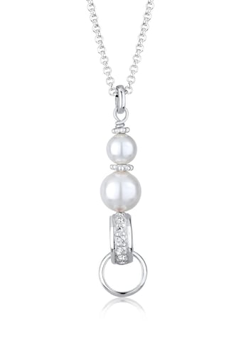 Elli Charm-Einhänger »Charmträger Synthetische Perlen 925 Silber« kaufen