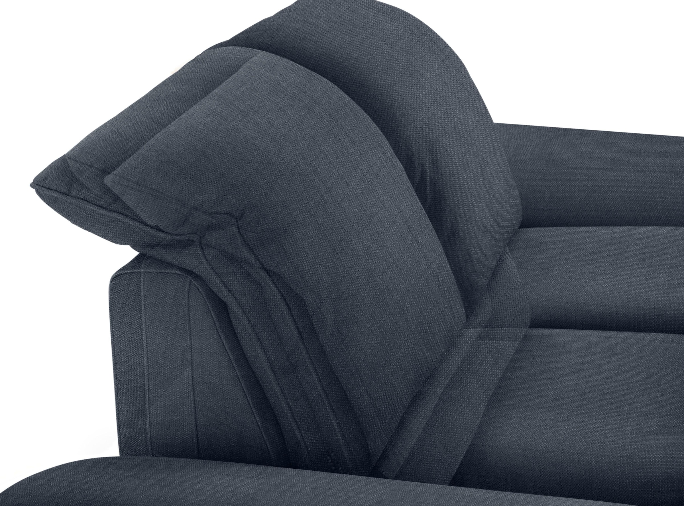 W.SCHILLIG 2-Sitzer »enjoy&MORE«, mit Sitztiefenverstellung, Füße Chrom glänzend, Breite 202 cm