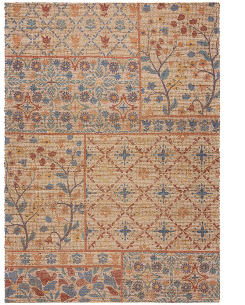 FLAIR RUGS Teppich »RILEY BLOCK GEO« rechteckig 2 mm Höhe Riley Block Geometrischer Läufer Teppich