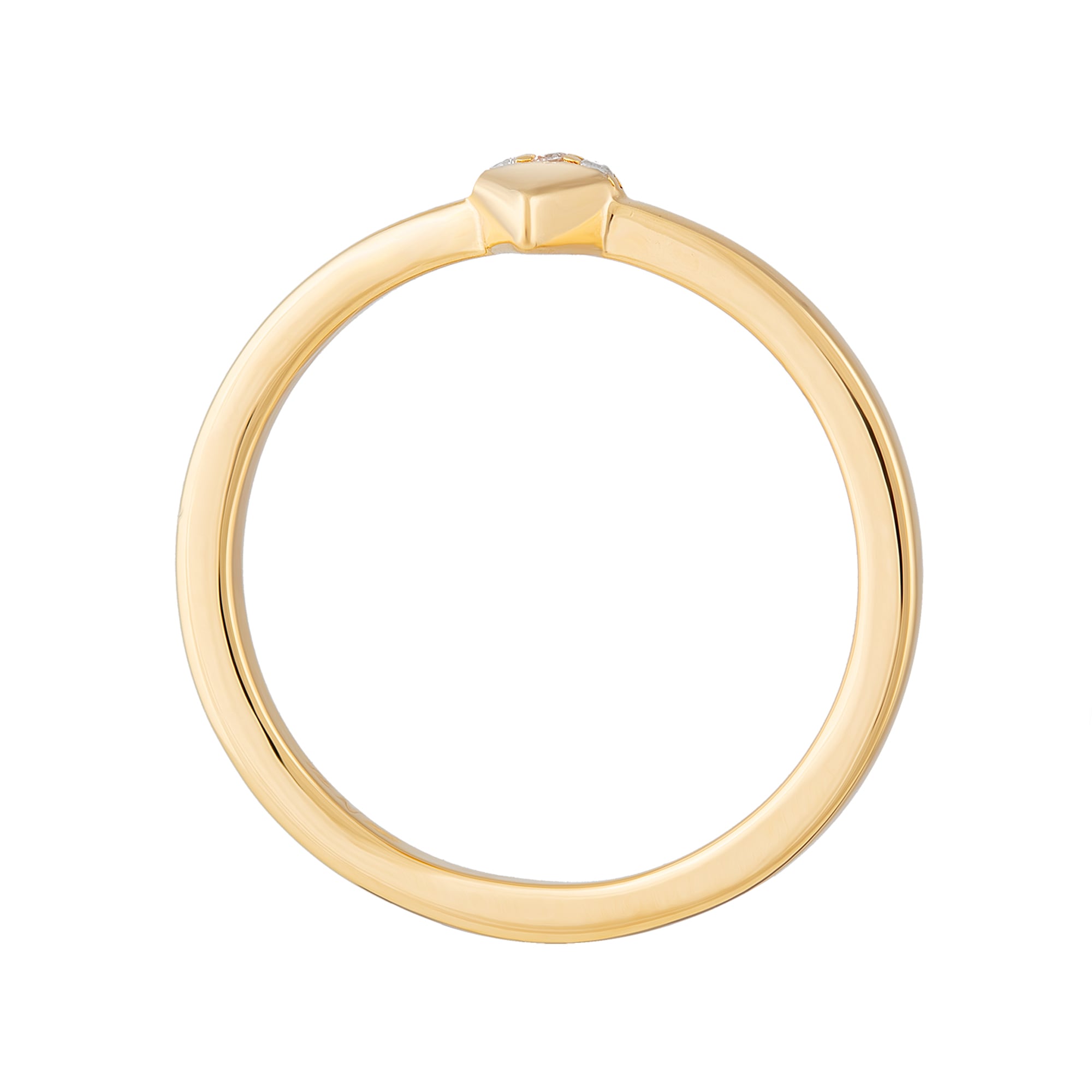 CAÏ Fingerring »925 Silber Online-Shop im bestellen Raute Zirkonia« vergoldet