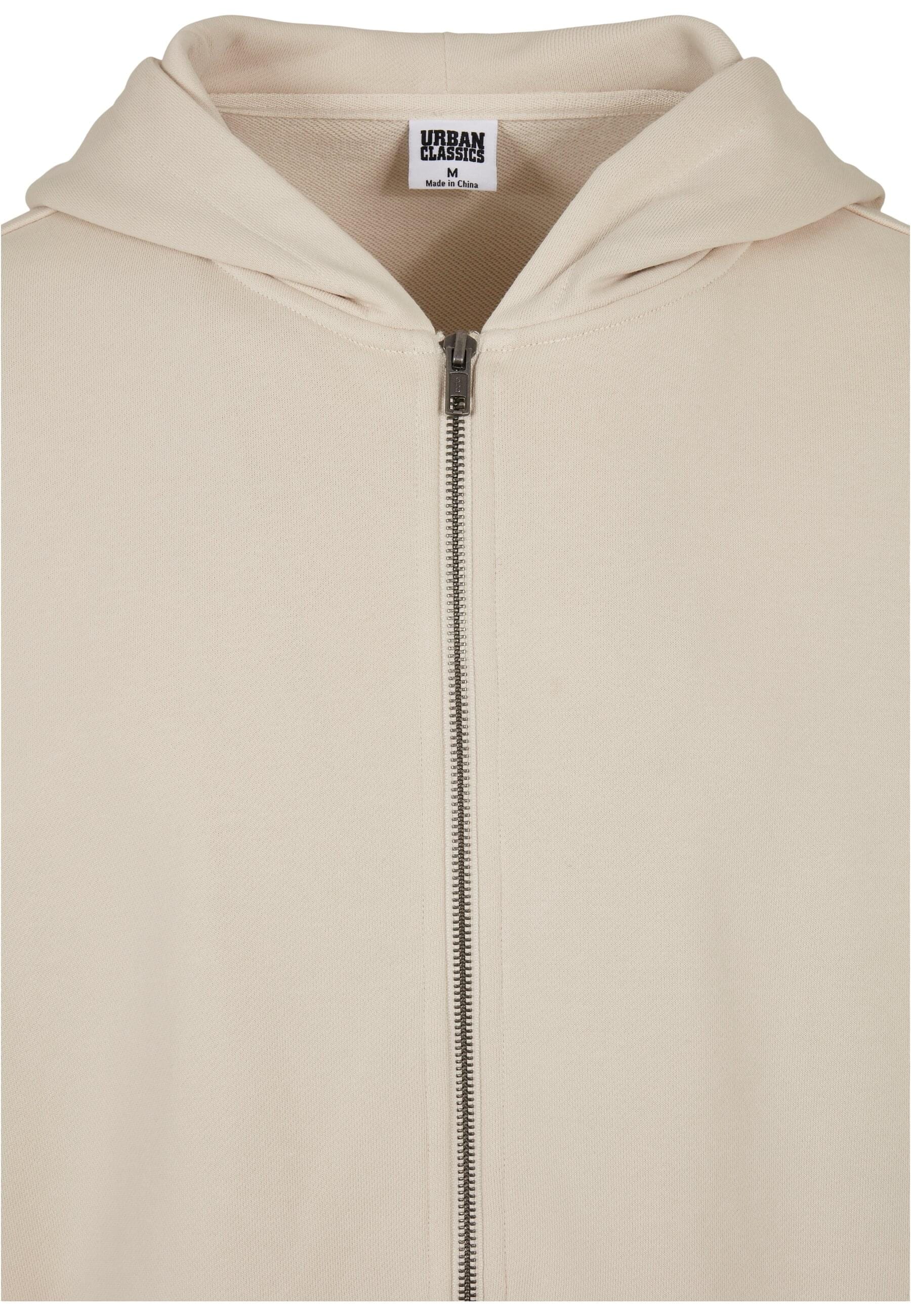 URBAN CLASSICS Sweatjacke »Urban Classics Herren 90's Zip Hoody« 1 Stk. tlg.