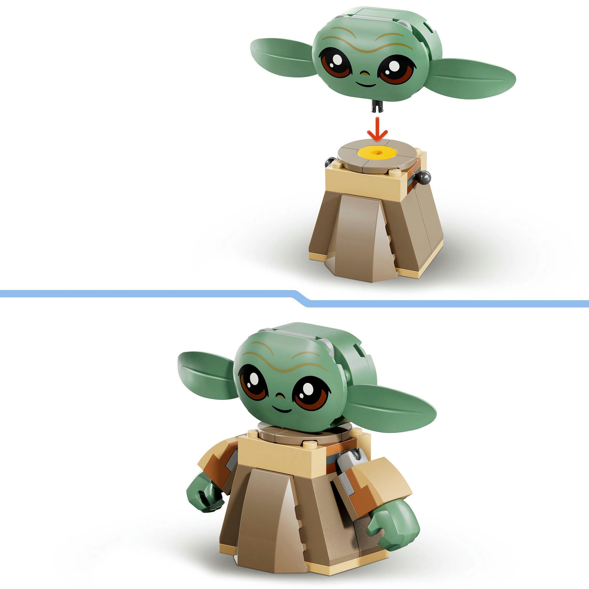 LEGO® Konstruktionsspielsteine »Grogus Zuhause (75443), LEGO Star Wars« Made in Europe