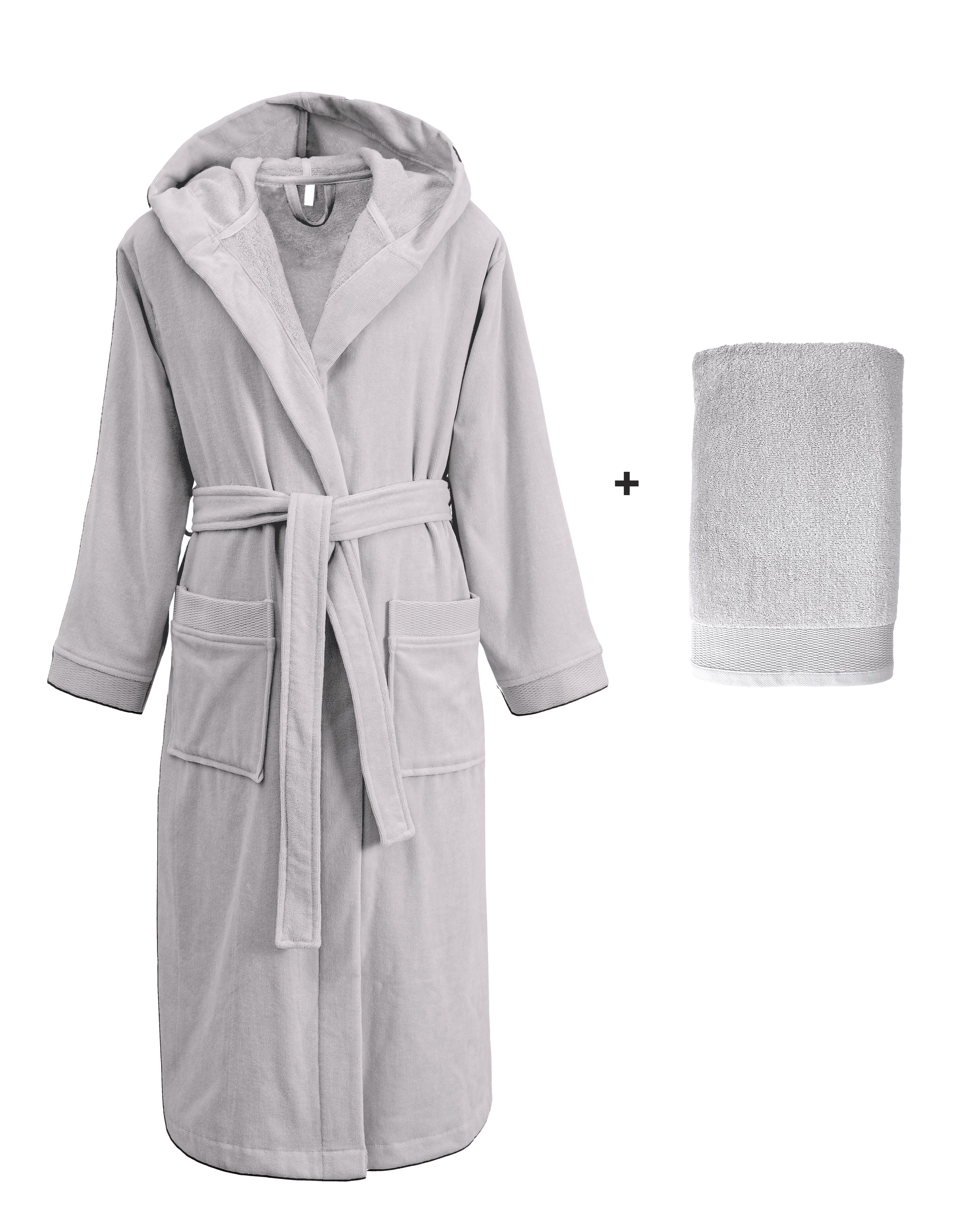 OTTO home Unisex-Bademantel »Fenya, 330 g/m², ideal für Sauna & Spa, Hotelb günstig online kaufen