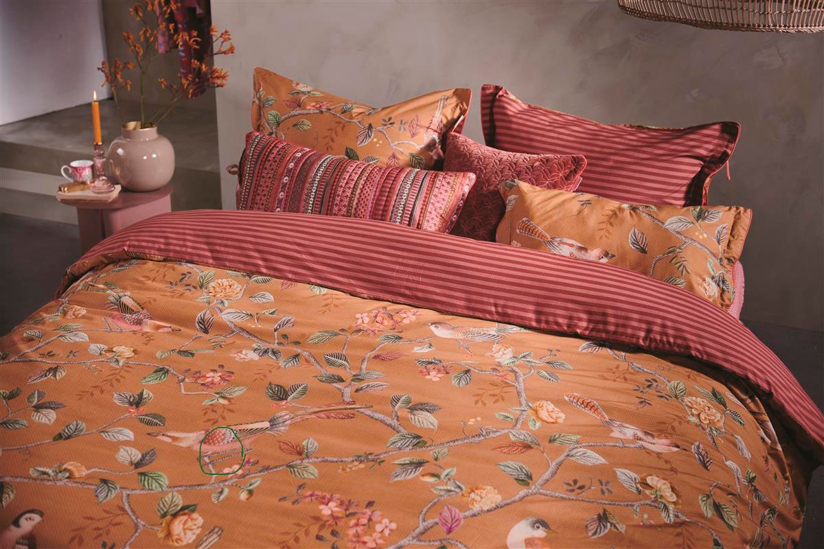 PiP Studio Wendebettwäsche »Good Nightingale«, aus 100% Baumwolle, Bettwäsche mit Reißverschluss, Blumen