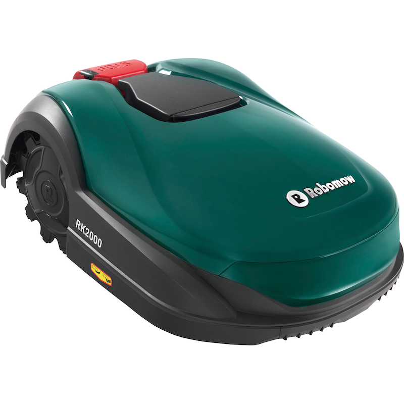 ROBOMOW Rasenmähroboter Spar-Set, 3 Stk. tlg. inkl. Rasendünger WOLF-Garten RO-S 500 grün Pendelnd aufgehängtes Messersystem für einen sauberen...