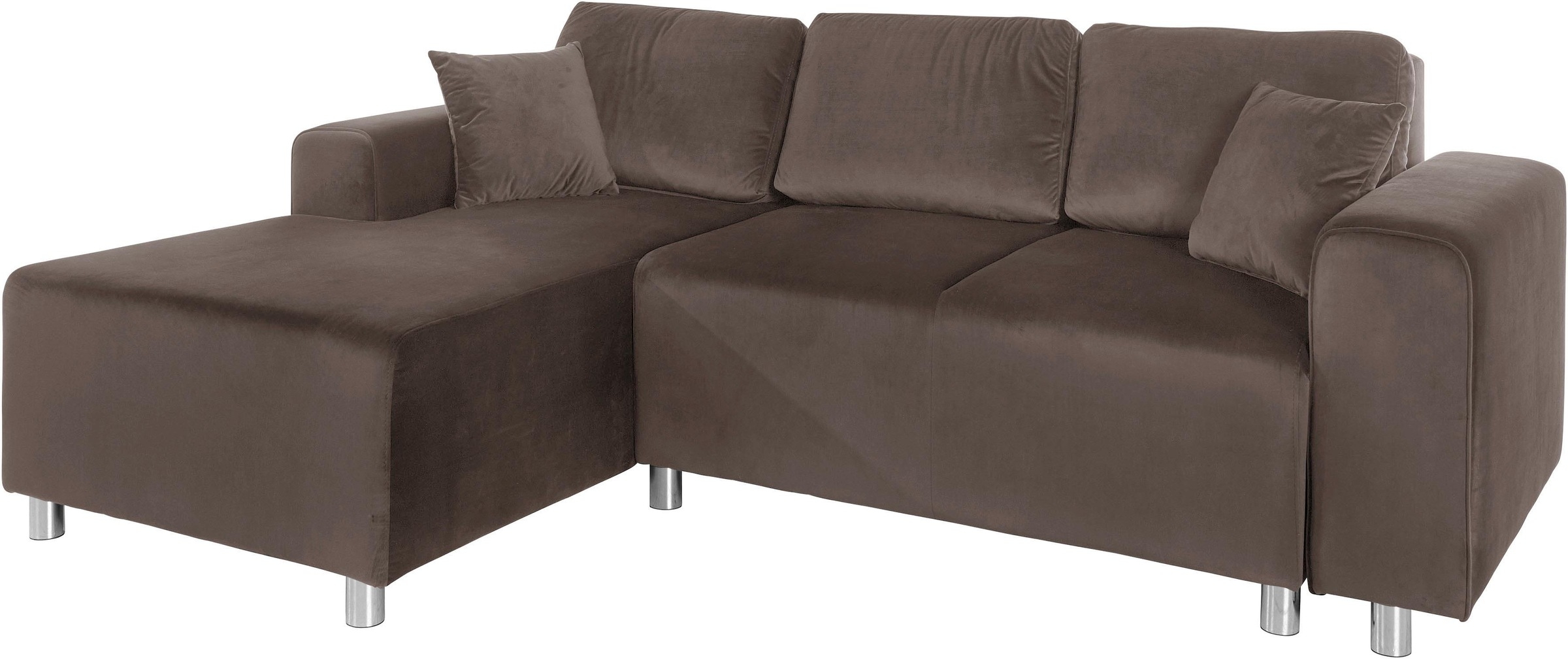 Home affaire Ecksofa "Györ", L-Form, wahlweise mit Bettfunktion und Bettkas günstig online kaufen