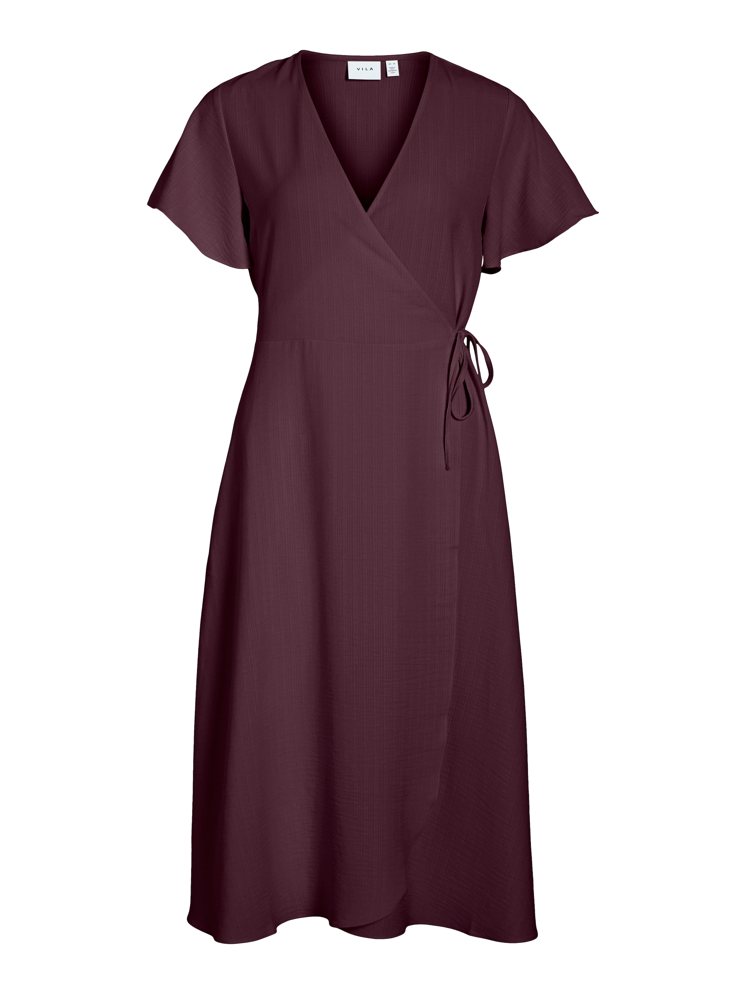 Vila Wickelkleid »VILOVIE S/S WRAP MIDI DRESS - NOOS«