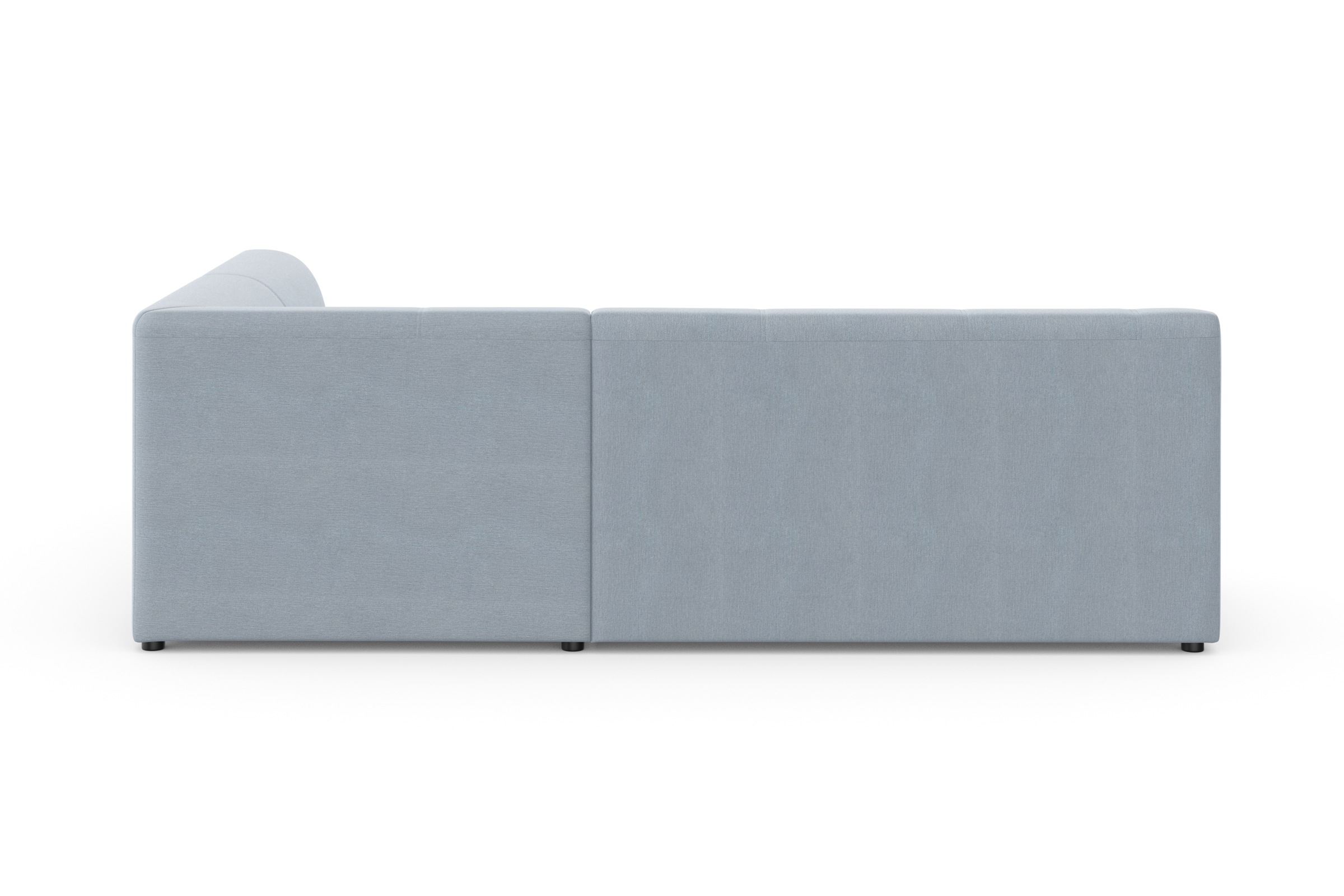 DOMO collection Ecksofa »Topper zeitlos elegant, kompakte Stellmaße, OTTOs Choice, L-Form«, mit Ottomane, wahlweise mit Schlaffunktion