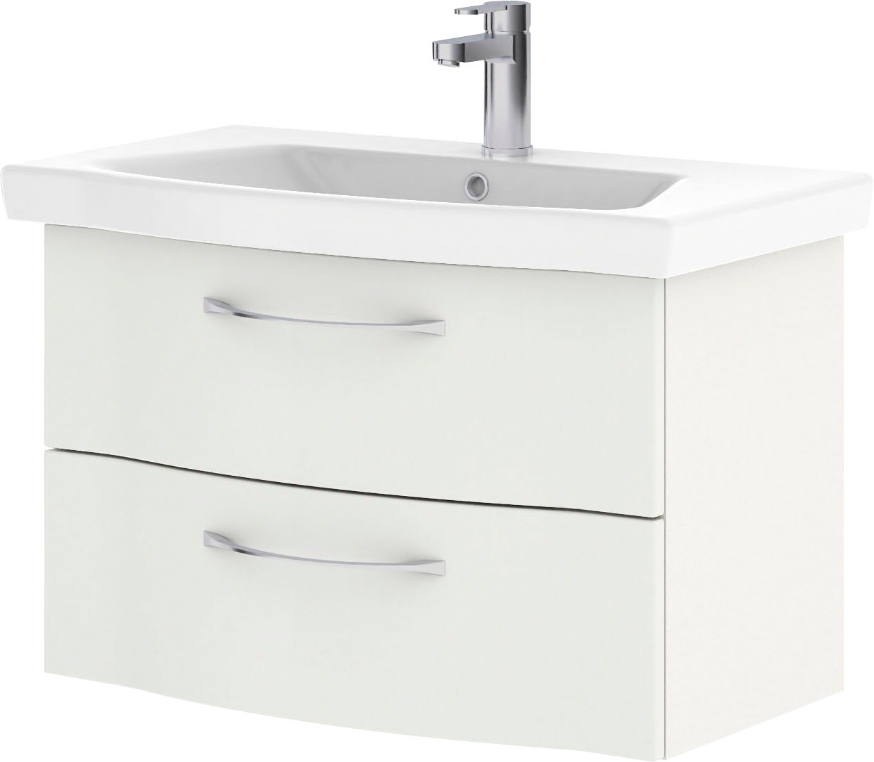 Saphir Badmöbel-Set »6005 Sprint Keramik-Waschtisch, 82 cm breit«, (1 St.), günstig online kaufen