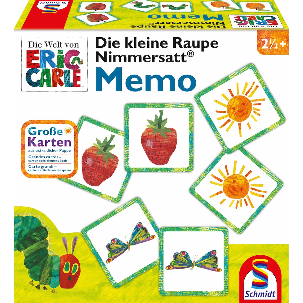 Schmidt Spiele Spiel »Die kleine Raupe Nimmersatt® - Memo«