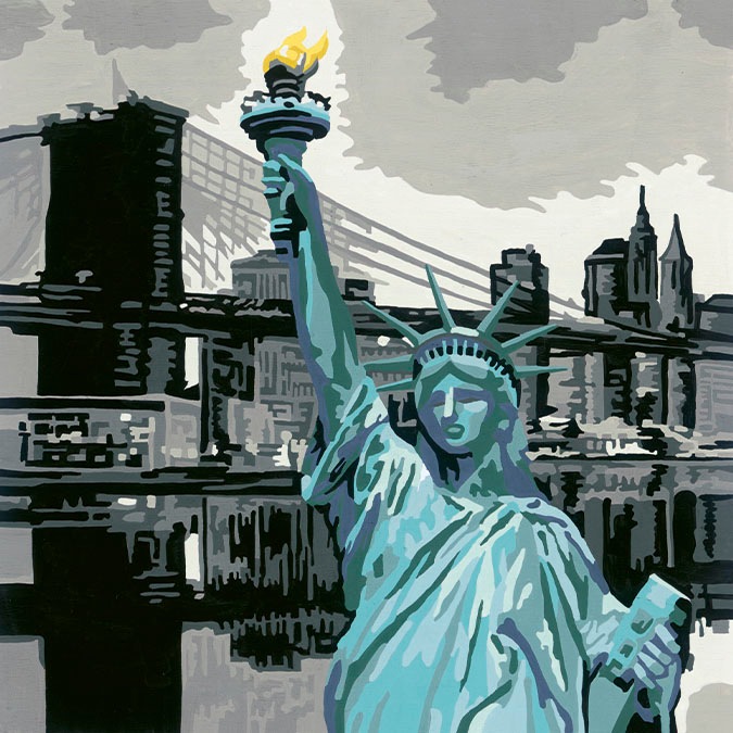 Ravensburger Malen nach Zahlen »CreArt, New York City Vibes«, Made in Europe