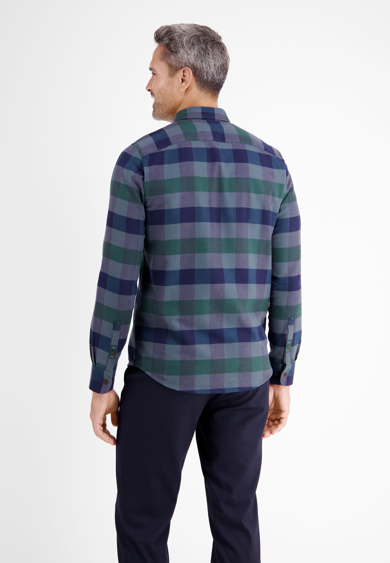 LERROS »LERROS Flanellhemd in online bestellen Twillqualität« Flanellhemd